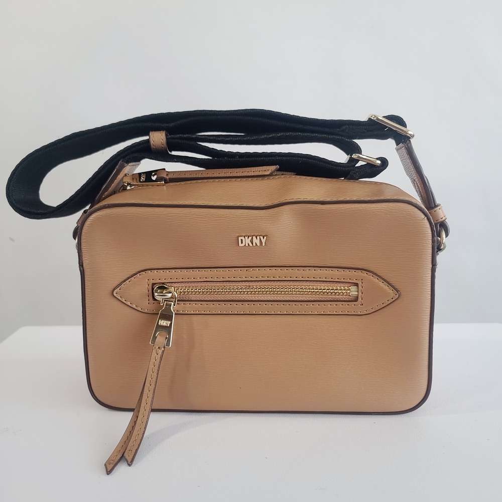 DKNY Camel Brown Crossbody Bag